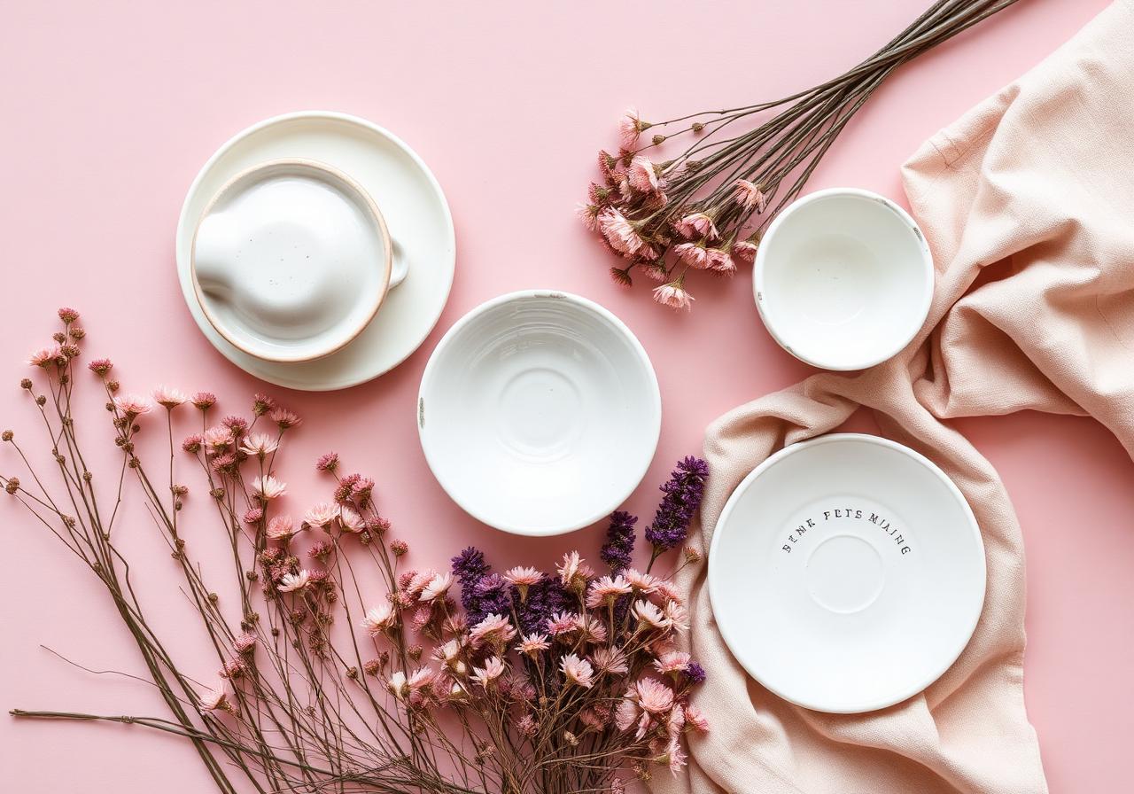 Petal & Stone homewares editorial