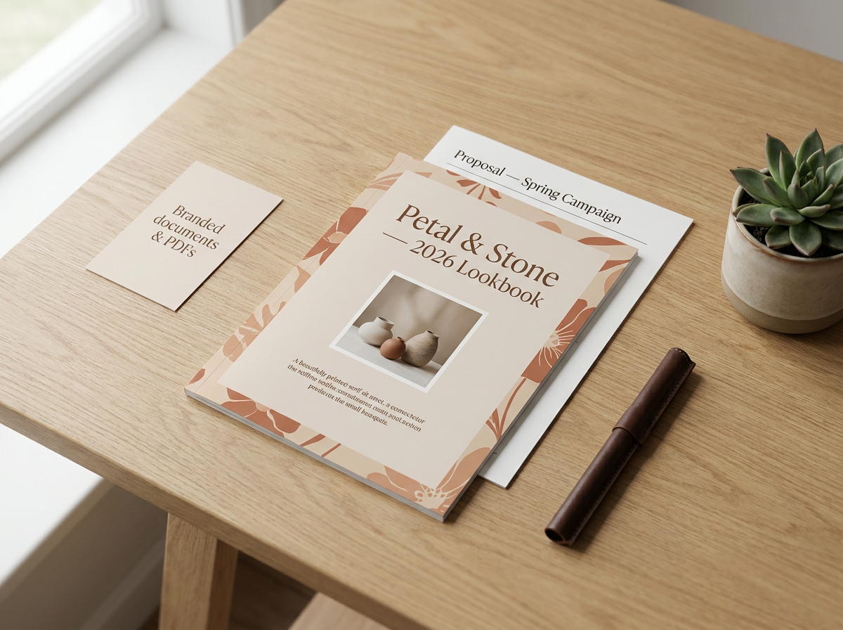 Branded documents & PDFs — example built by FlowSites